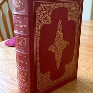 The Decameron Giovanni Boccaccio Leatherbound Collectors Edition Book
